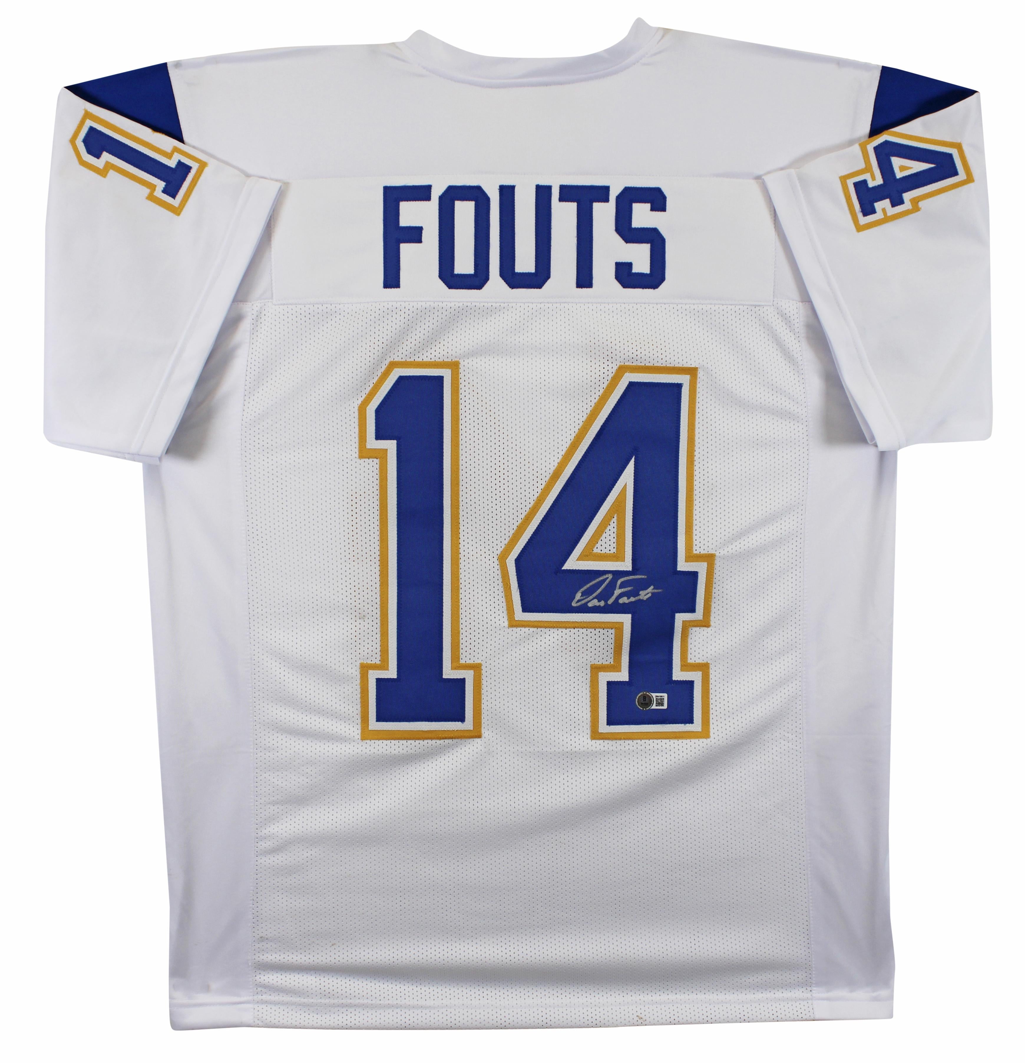 Authentic Dan Fouts Autographed Jersey Beckett COA