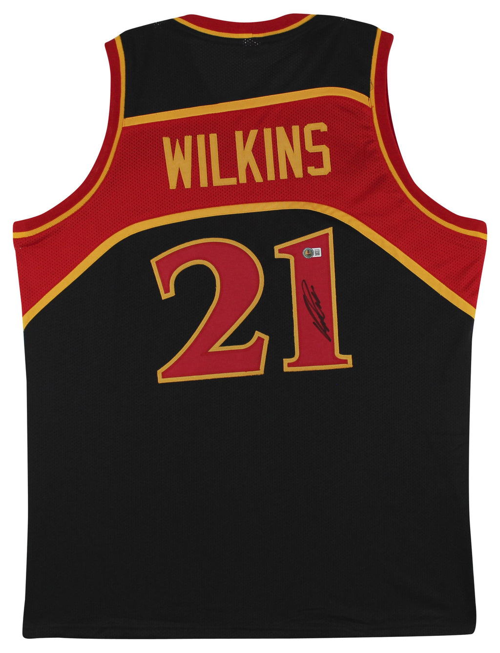 Authentic Dominique Wilkins Autographed Jersey PSA COA
