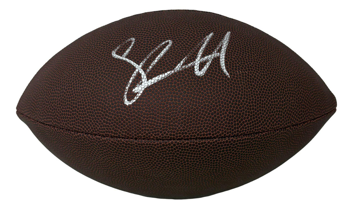 Shawn Merriman Signed NFL Football (Beckett)