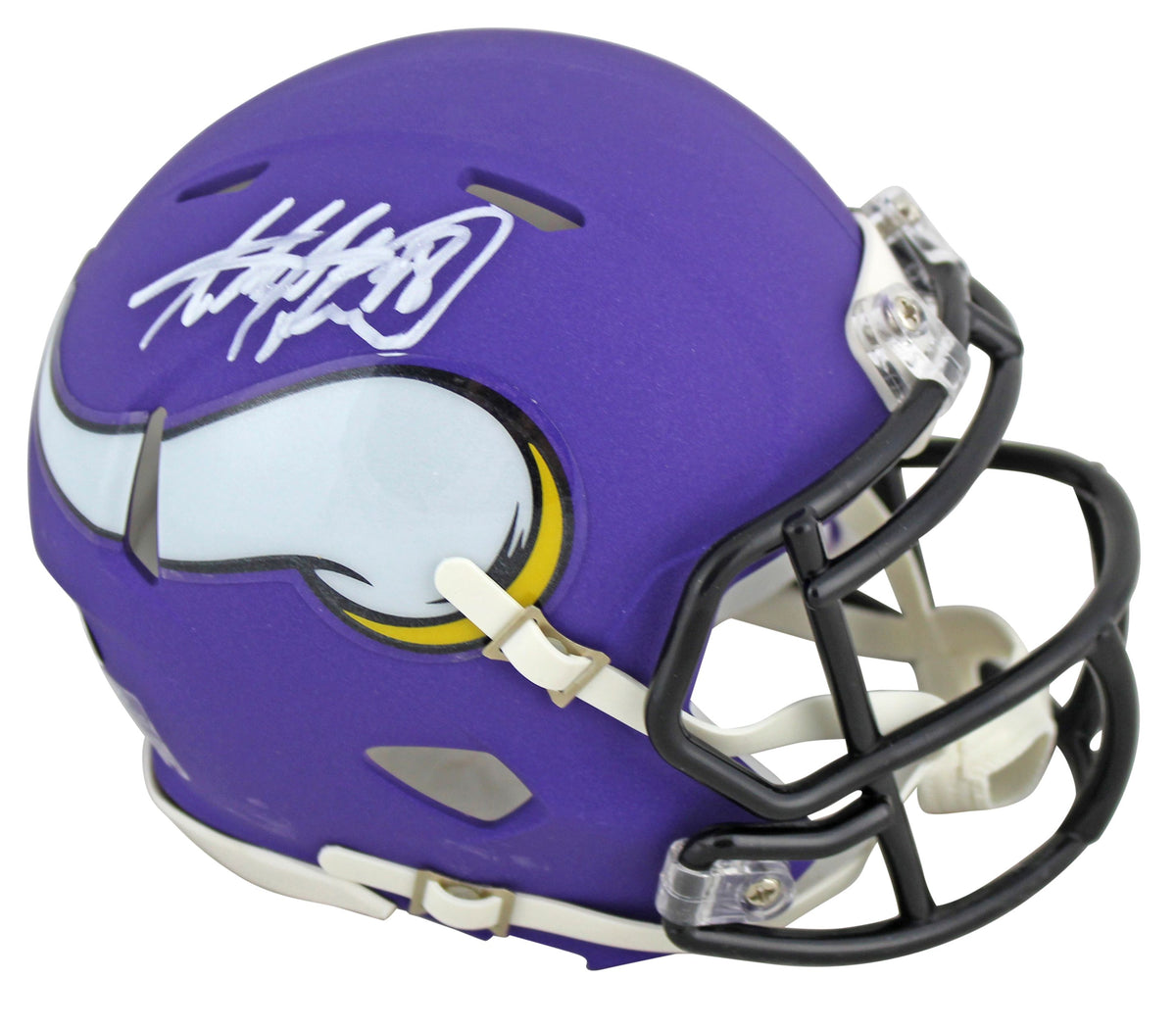 Adrian Peterson Signed Vikings Speed Mini Helmet (Beckett)