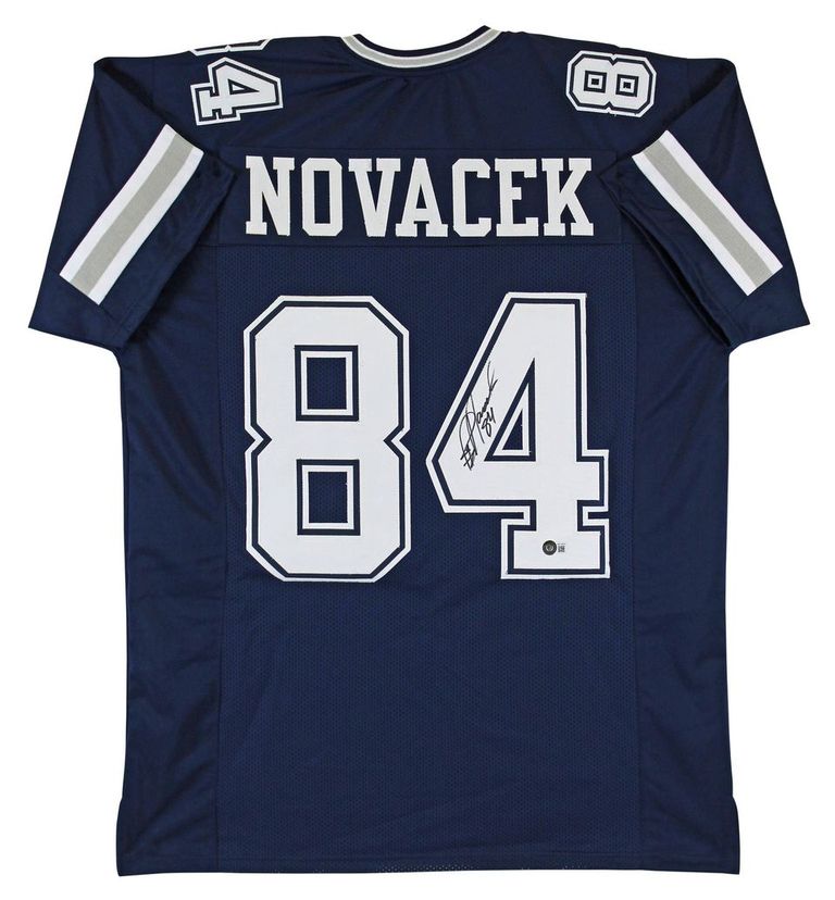 Jay Novacek Signed Jersey
