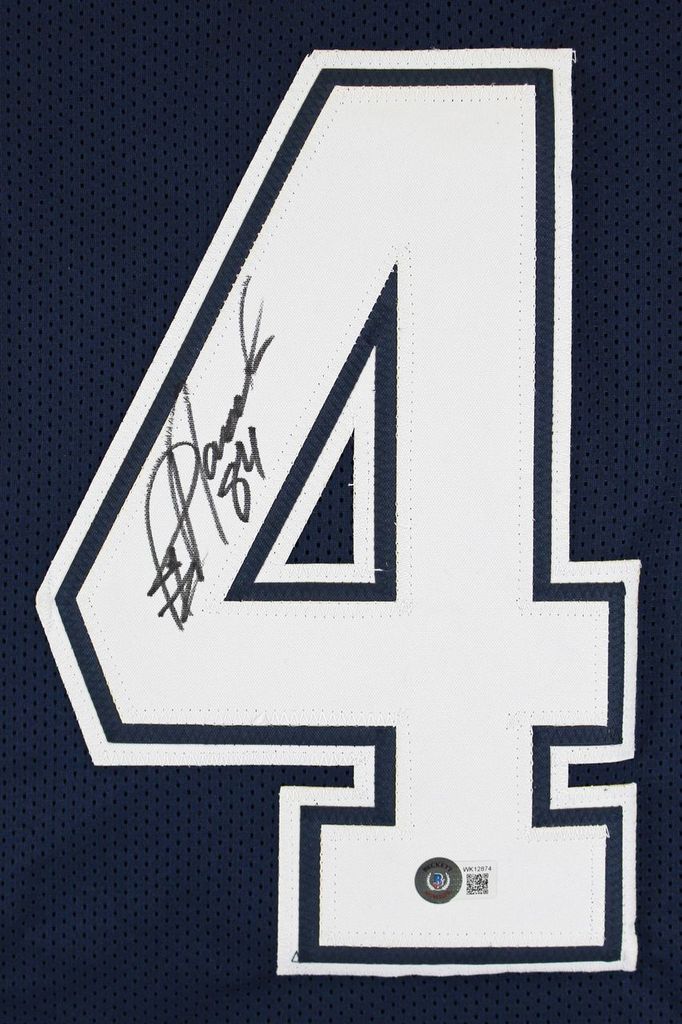 Jay Novacek Signed Jersey