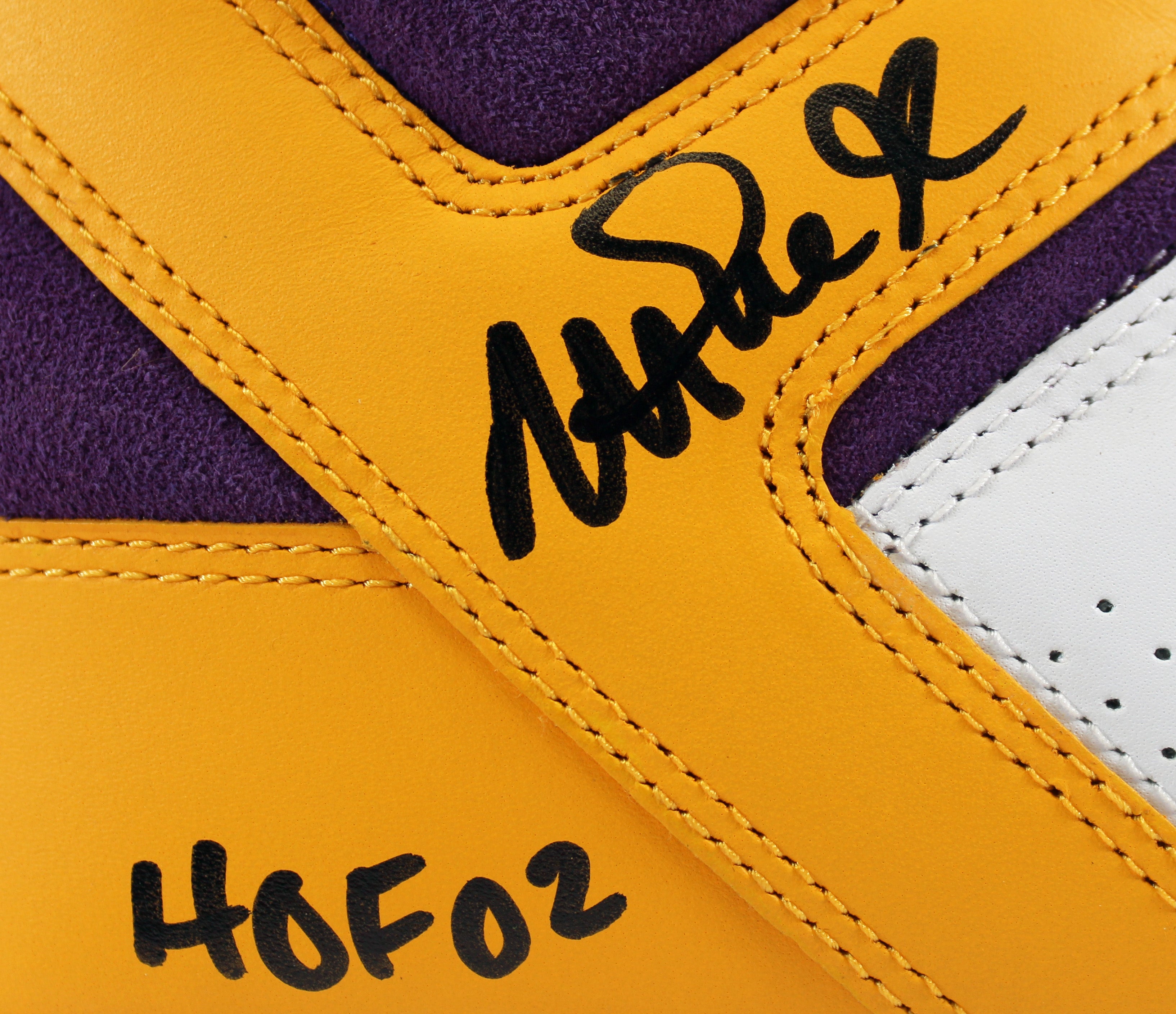 Authentic Magic Johnson Autographed Vintage Size 15  Converse Basketball Shoes HOF 02 Beckett COA