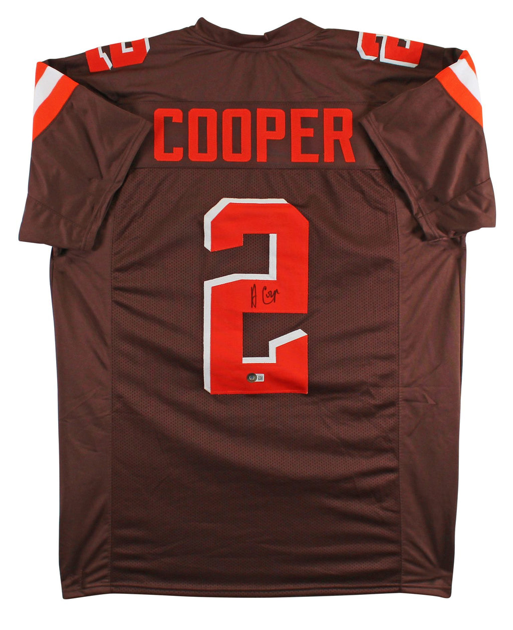 Authentic Amari Cooper Autographed Cleveland Browns Jersey Beckett COA