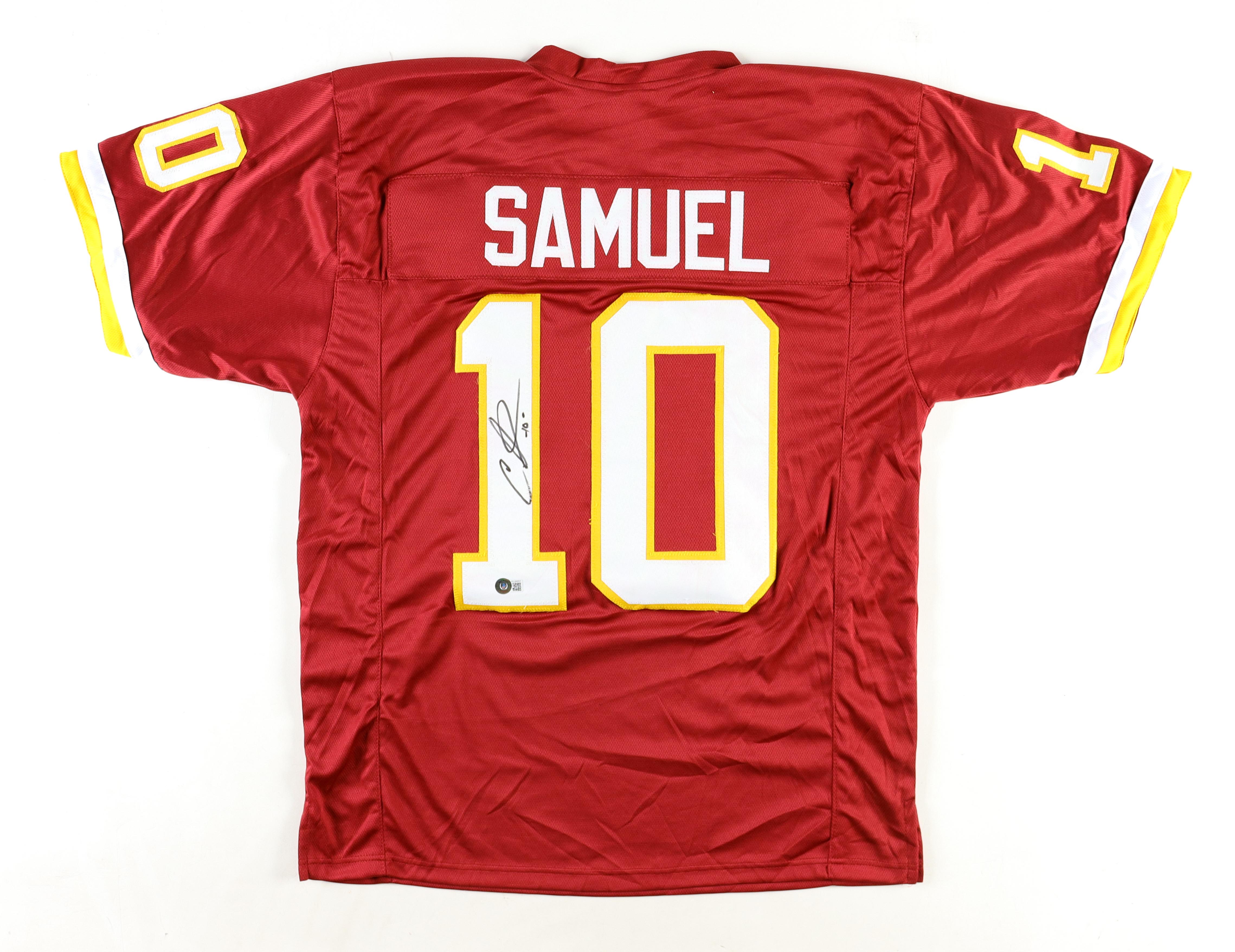 Authentic Curtis Samuel Autographed Jersey Beckett COA