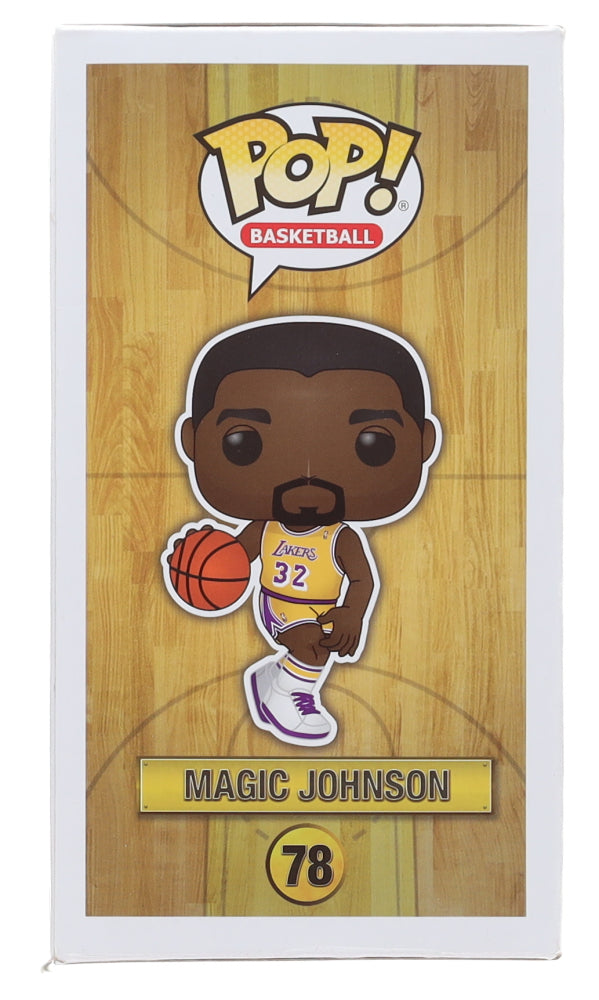 Authentic Magic Johnson Autographed Lakers 78 Funko Pop Beckett COA
