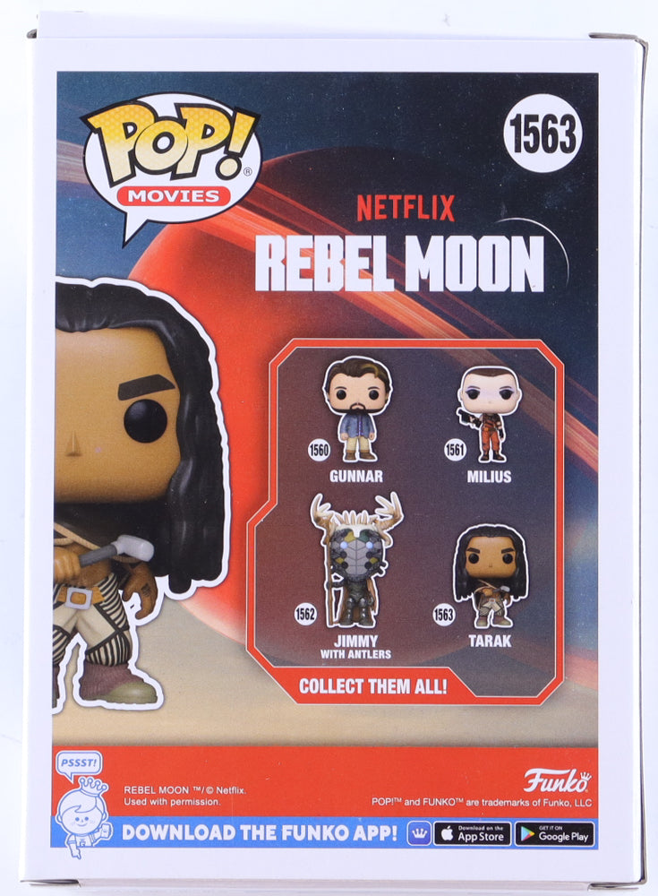 Staz Nair Signed "Netflix: Rebel Moon" #1563 Tarak Funko Pop!