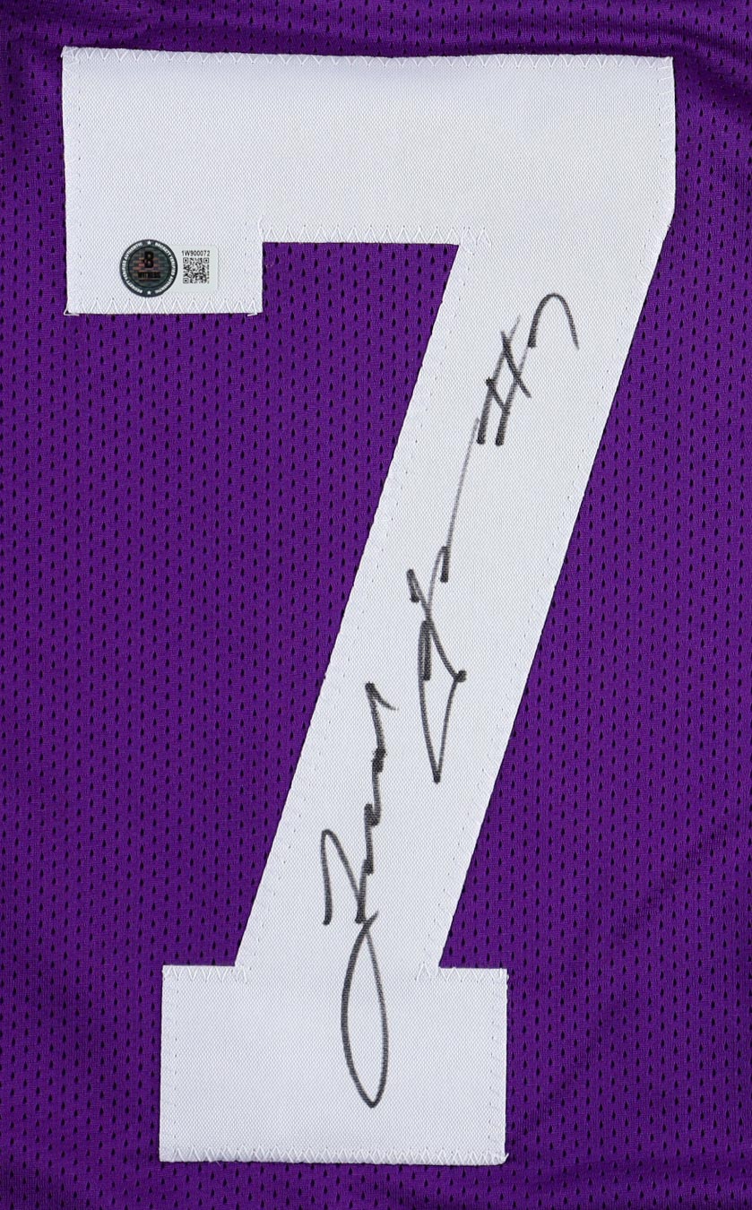 Leonard Fournette Signed & Inscribed "#7" Jersey