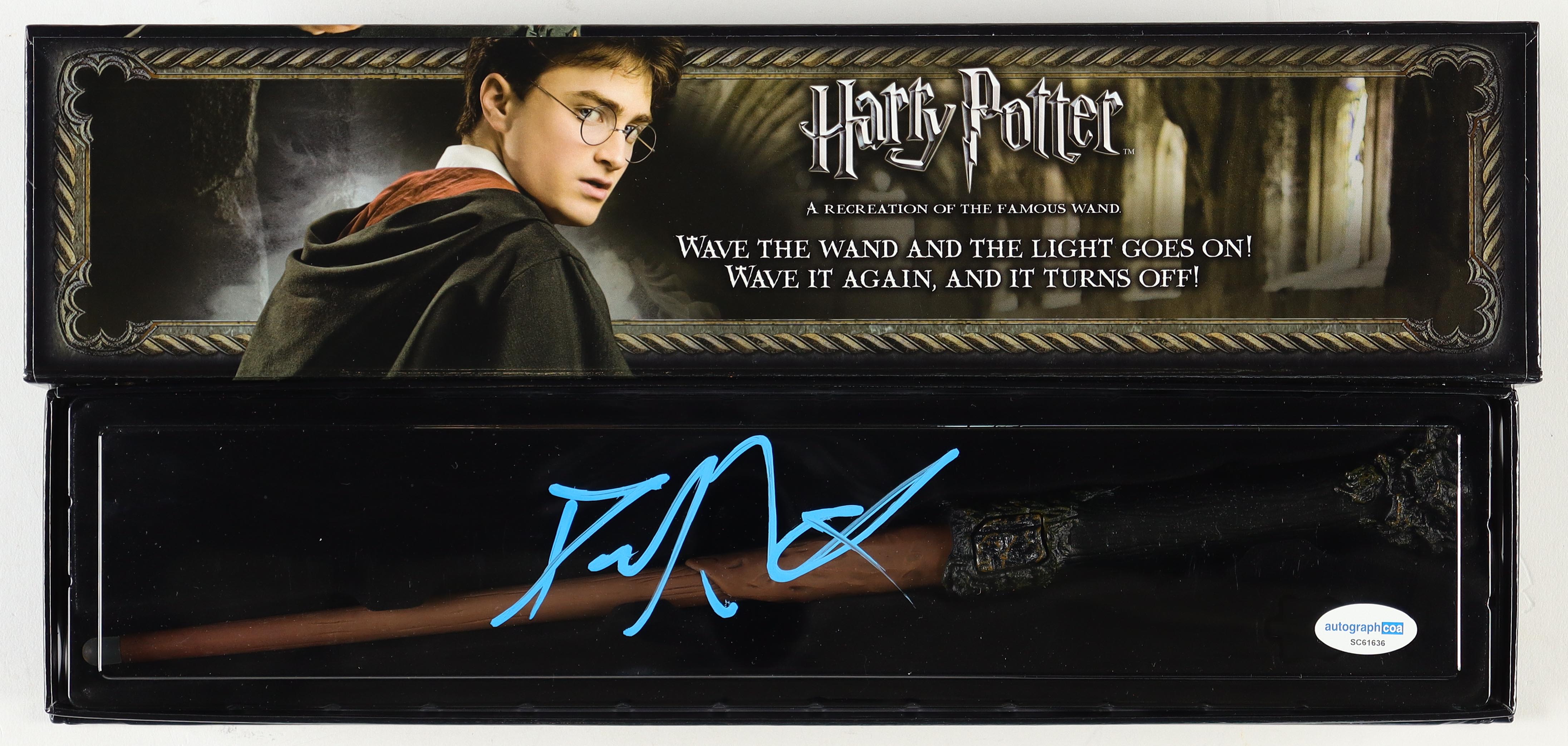 Daniel Radcliffe Signed "Harry Potter" Wand With Original Box
