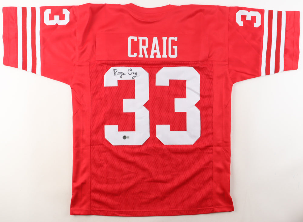 Roger Craig Signed Jersey