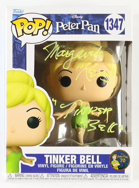 Margaret Kerry Autographed Tinker Bell Funko Pop #1347 | Peter Pan | Inscribed “Tinker Bell” | JSA Certified