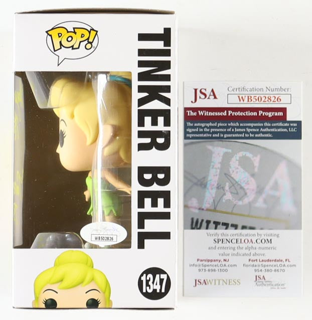 Margaret Kerry Autographed Tinker Bell Funko Pop #1347 | Peter Pan | Inscribed “Tinker Bell” | JSA Certified