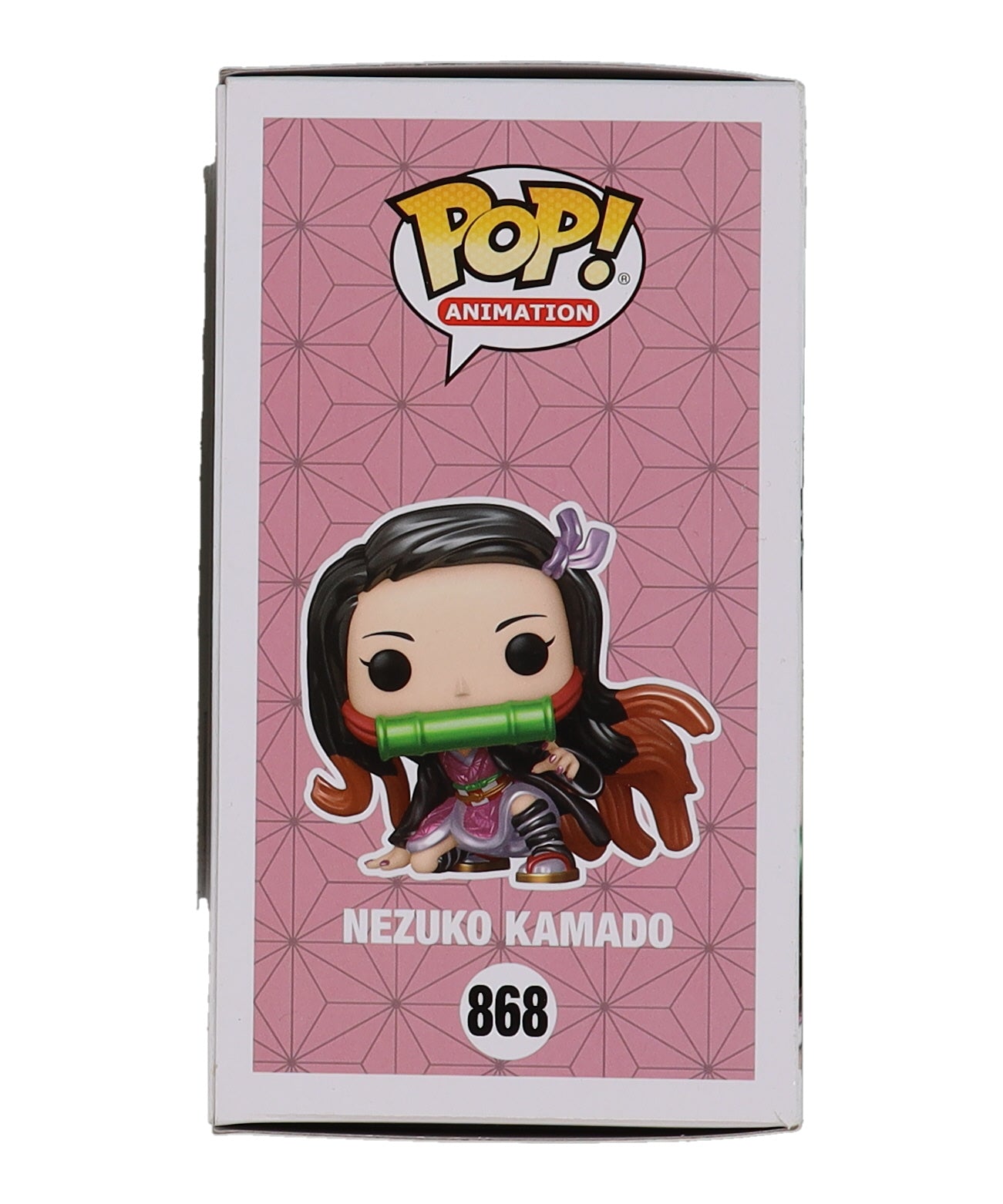 Abby Trott Signed "Demon Slayer" #868 Nezuko Kamado Funko Pop! Vinyl Figure with Extensive Inscription (JSA)