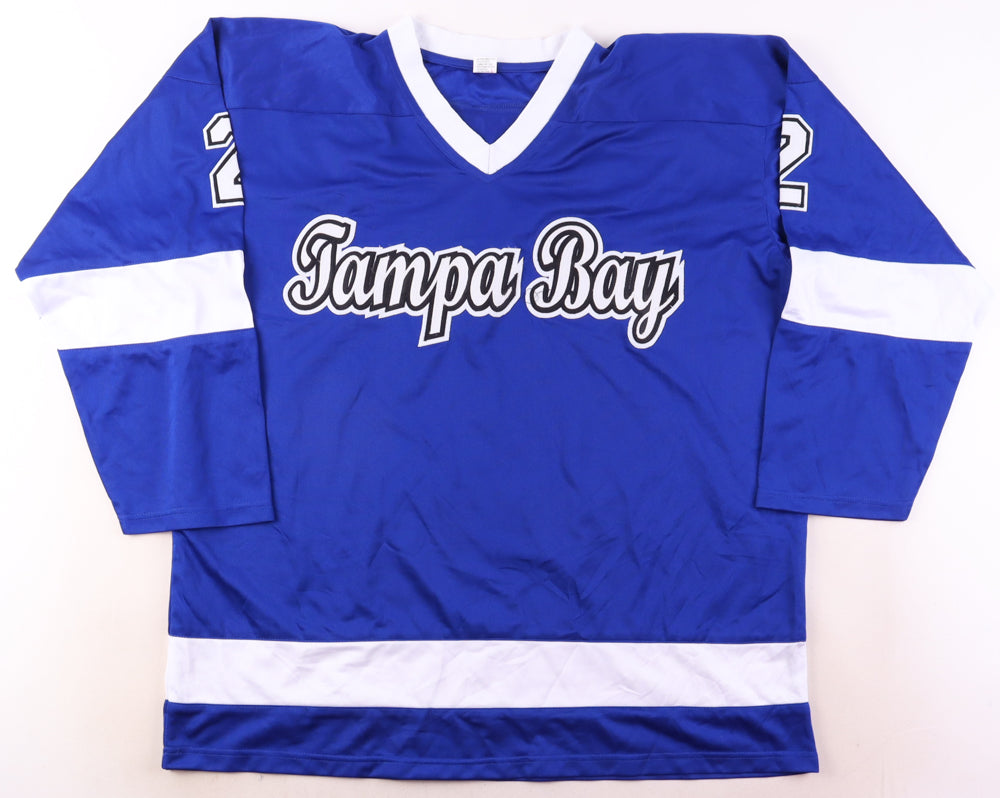 Authentic Luke Schenn Autographed Tampa Bay Lightning Jersey JSA COA