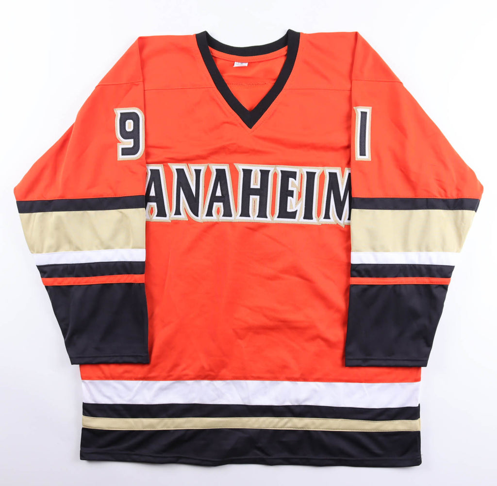 Authentic Leo Carlsson Autographed Anaheim Ducks Jersey JSA COA