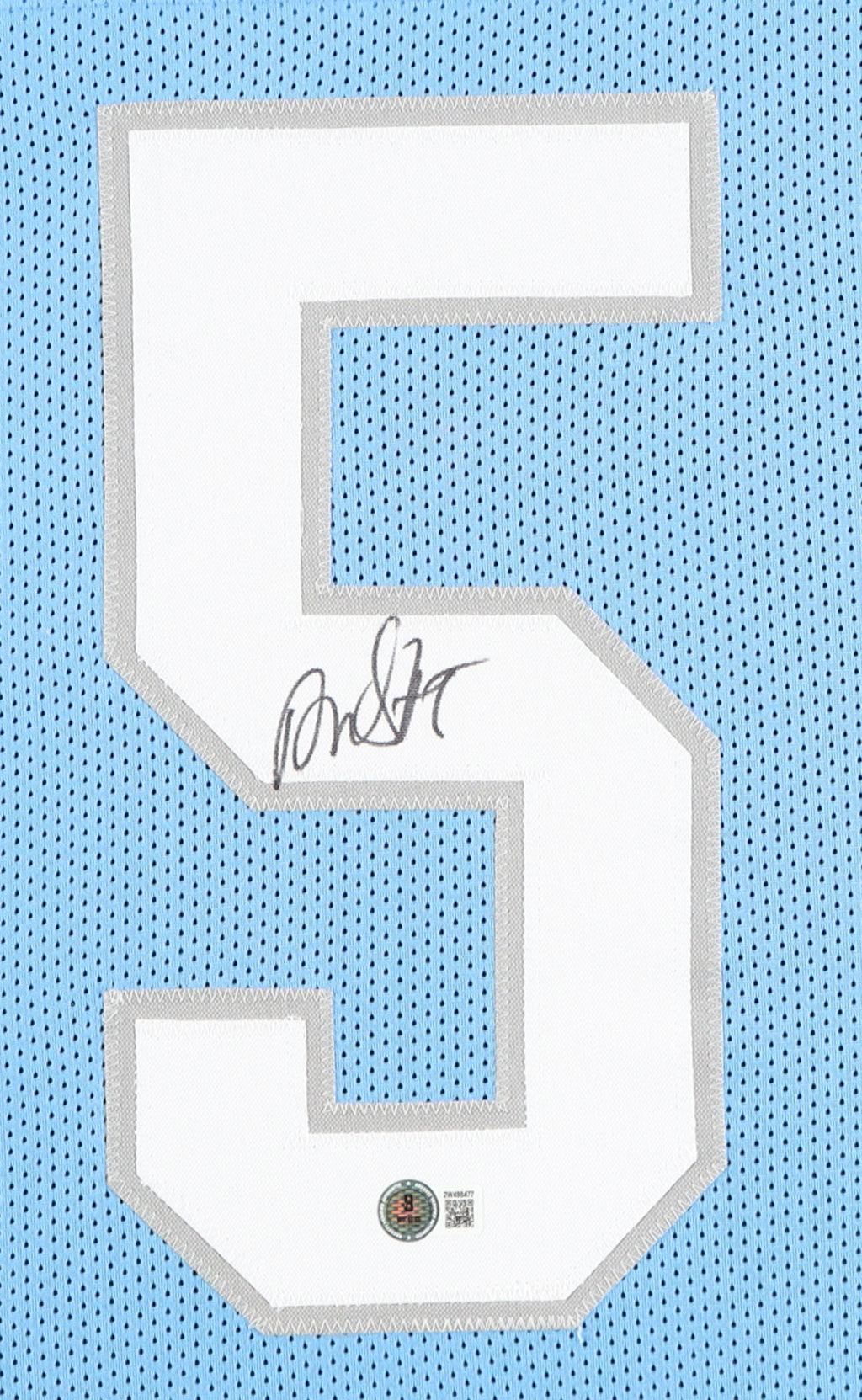 Authentic David Montgomery Autographed Custom Framed Jersey Display Beckett COA