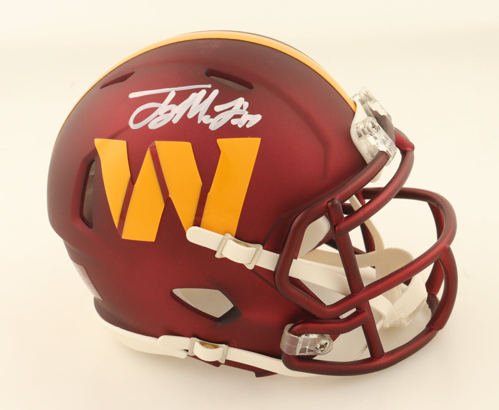 Terry McLaurin Signed Commanders Speed Mini Helmet