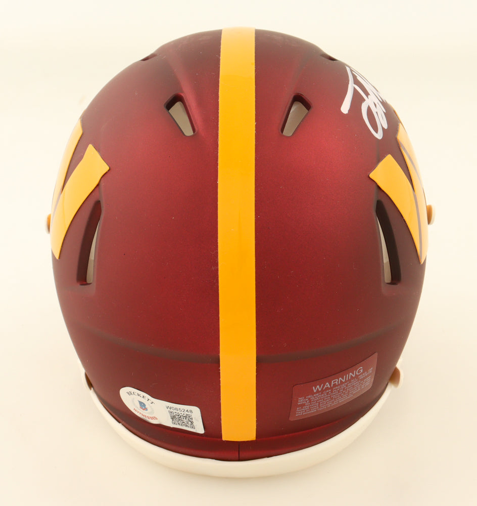 Terry McLaurin Signed Commanders Speed Mini Helmet