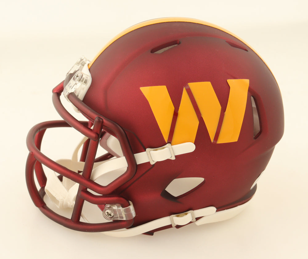 Terry McLaurin Signed Commanders Speed Mini Helmet