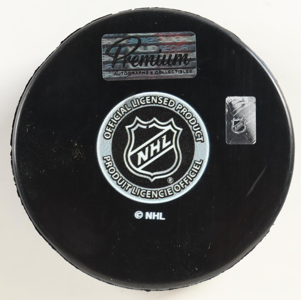 Jeremy Roenick Signed Blackhawks Logo Hockey Puck