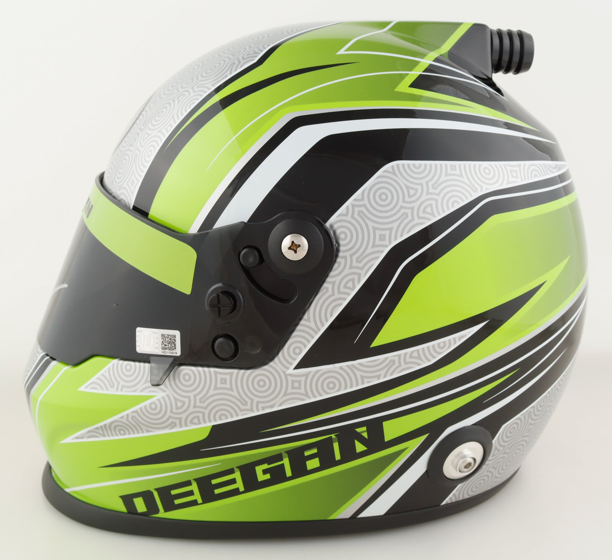 Authentic Hailie Deegan Autographed Full-Size Racing Helmet Deegan COA