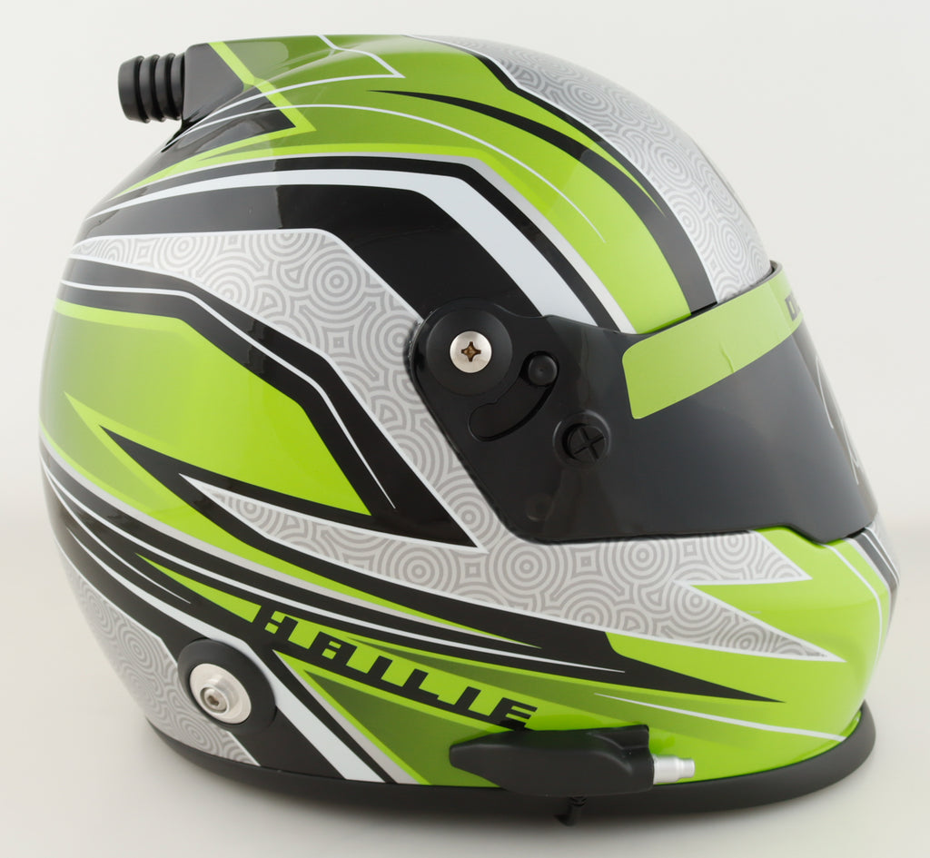 Authentic Hailie Deegan Autographed Full-Size Racing Helmet Deegan COA