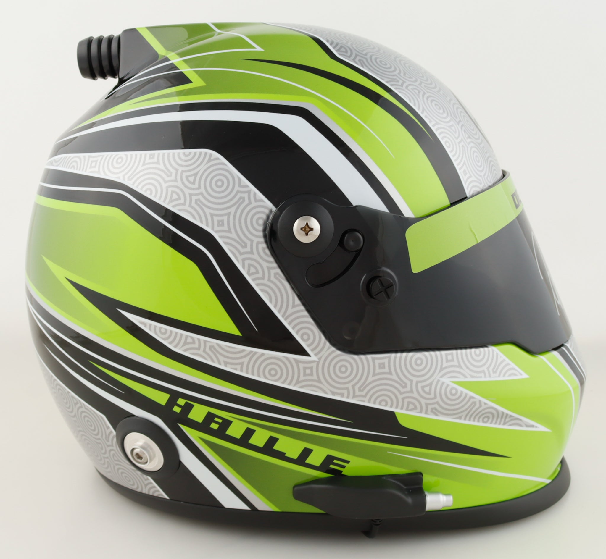 Authentic Hailie Deegan Autographed Full-Size Racing Helmet Deegan COA