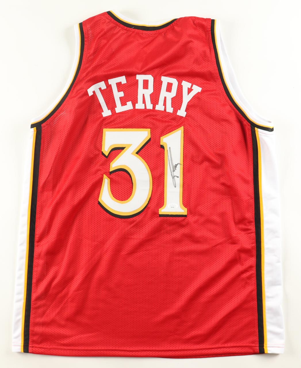 Jason Terry Autographed Atlanta Hawks Basketball Jersey | JSA Certified Signature | NBA Memorabilia