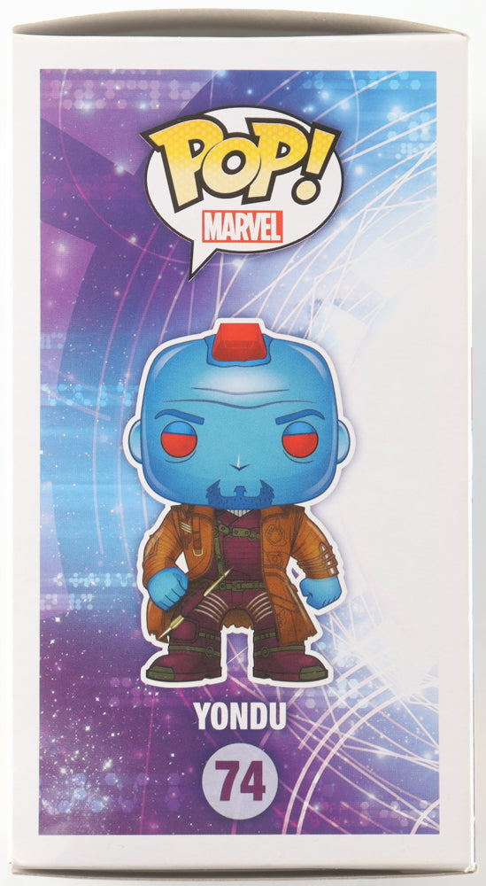 Authentic Michael Rooker Autographed Guardians of the Galaxy 74 Yondu Funko Pop ACOA COA