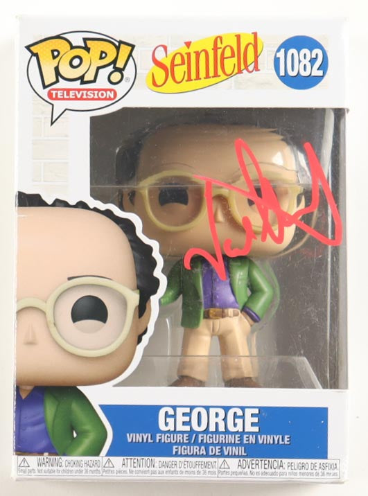 Jason Alexander Autographed Seinfeld Funko Pop #1082 | George Costanza | AutographCOA Certified