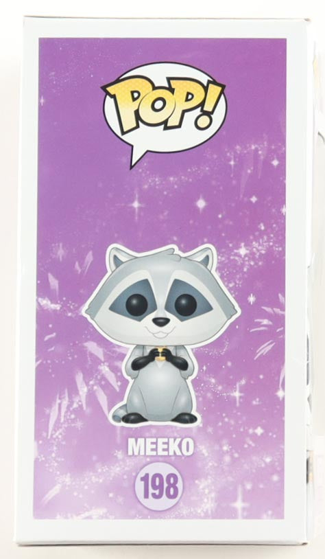 Authentic John Kassir Autographed Disney 198 Meeko Funko Pop ACOA COA