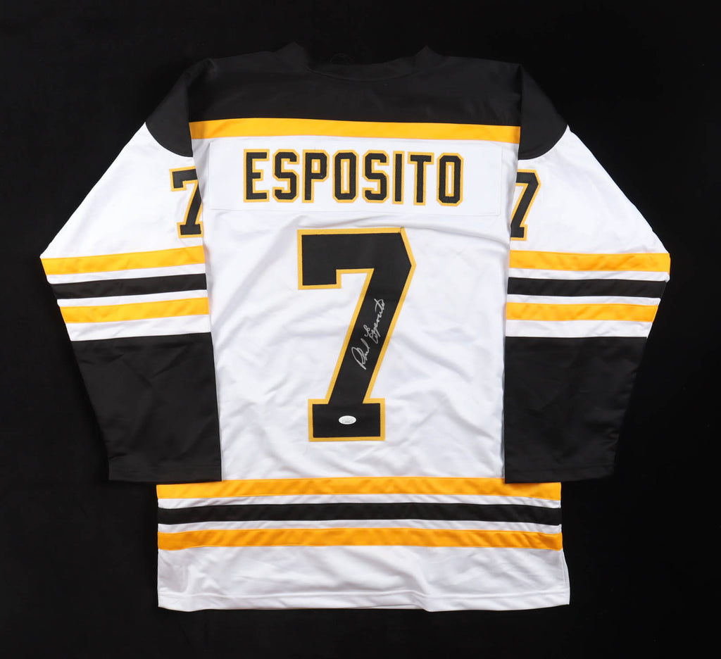 Authentic Phil Esposito Autographed Jersey JSA COA