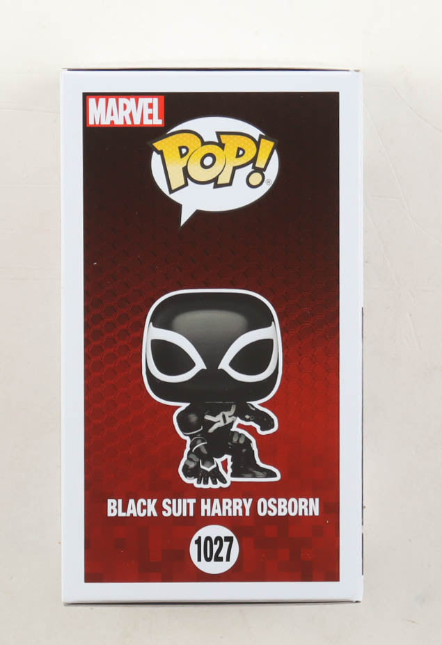 Authentic James Franco Autographed Spider-Man 2 1027 Black Suit Harry Osborn Funko Pop ACOA COA