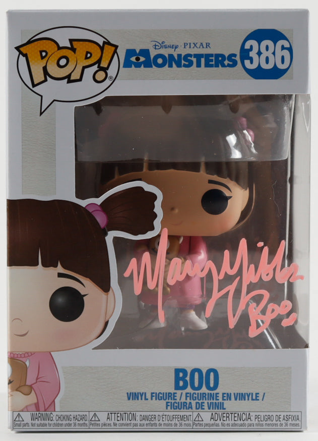 Mary Gibbs Signed "Monster's Inc." #386 Funko Pop! Inscribed "Boo" (JSA)