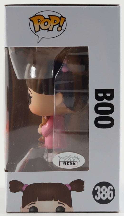 Mary Gibbs Signed "Monster's Inc." #386 Funko Pop! Inscribed "Boo" (JSA)