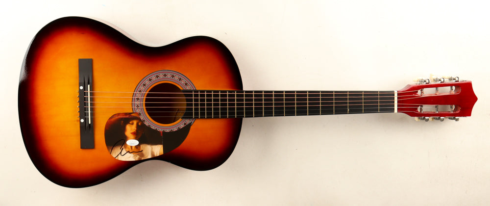 Ariana Grande Autographed Guitar w/ Signed Custom Insert Pickguard | JSA Certified | Pop Music Memorabilia