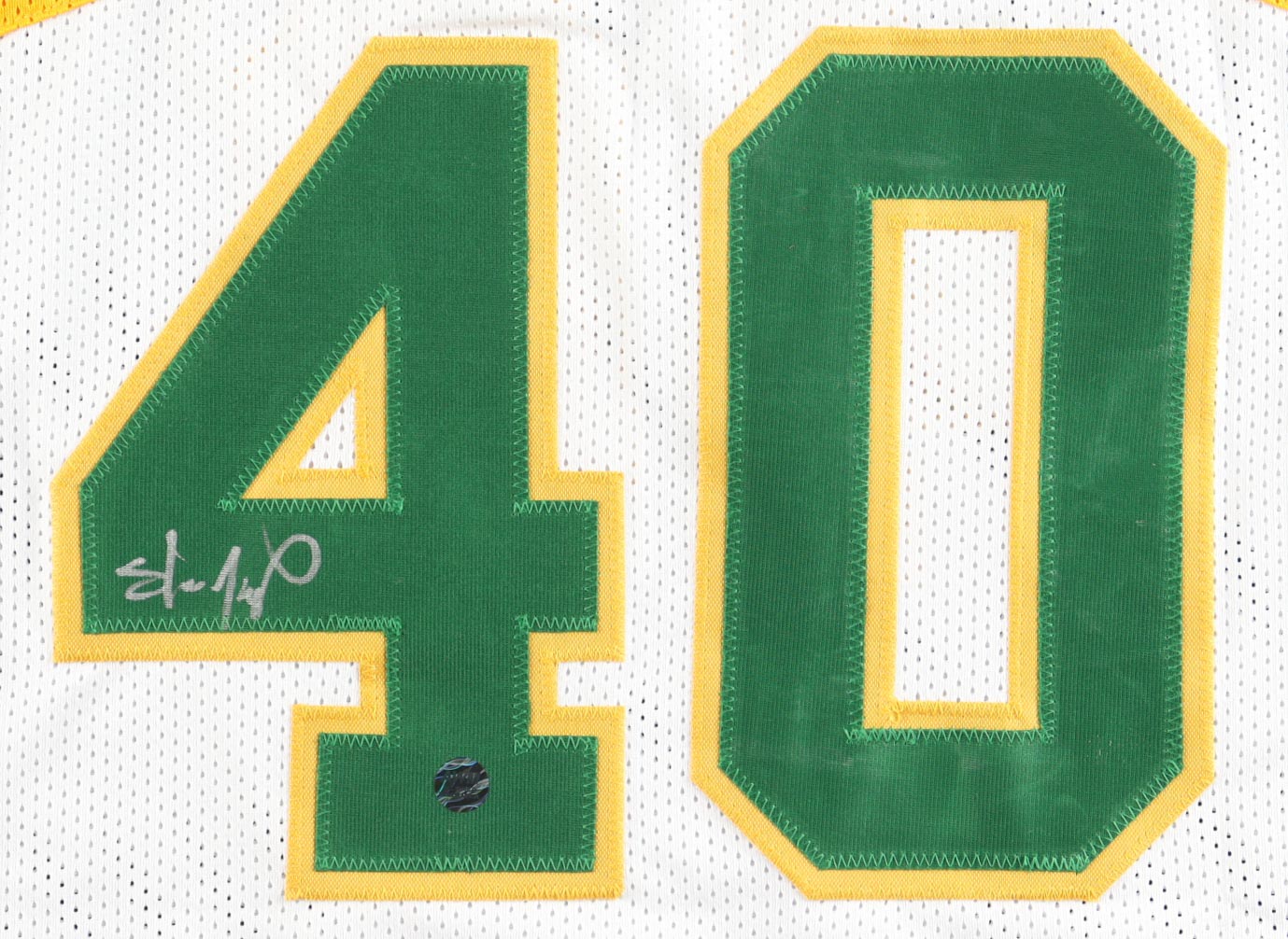 Shawn Kemp Autographed Basketball Jersey | AWM Certified Signature | NBA All-Star Memorabilia
