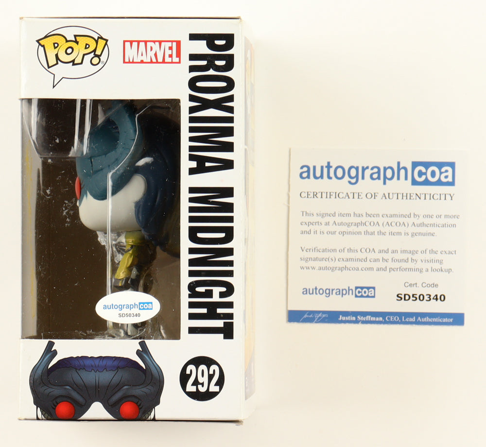Carrie Coon Signed "Avengers: Infinity War" #292 Proxima Midnight Bobble-Head Funko Pop!