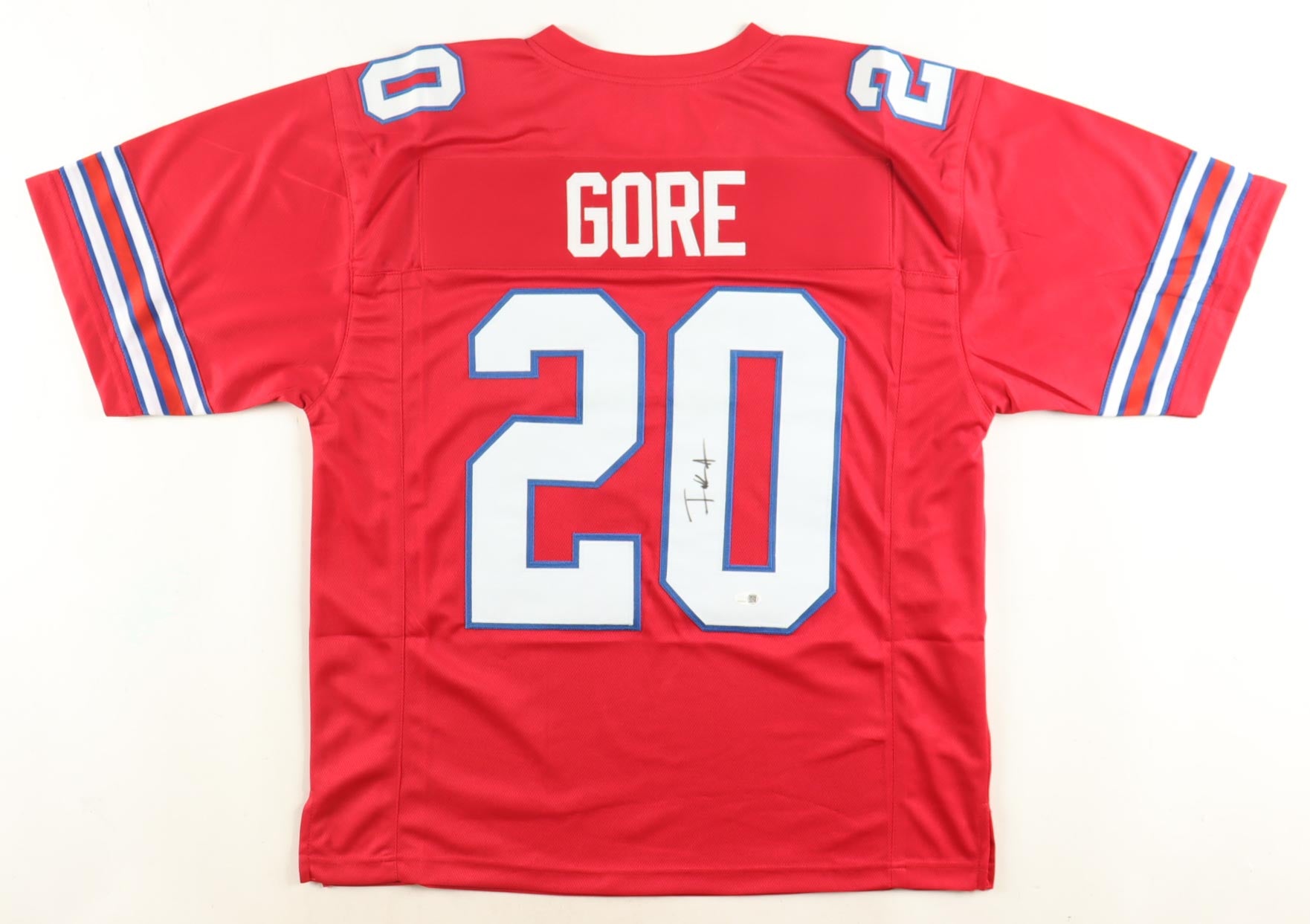 Frank Gore Autographed Football Jersey | JSA Certified Signature | NFL All-Time Great