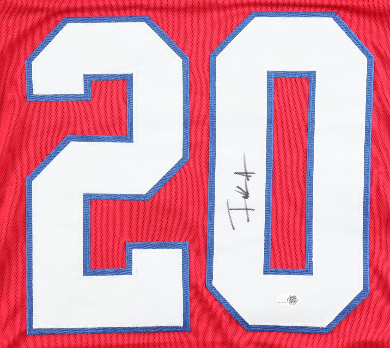 Frank Gore Autographed Football Jersey | JSA Certified Signature | NFL All-Time Great