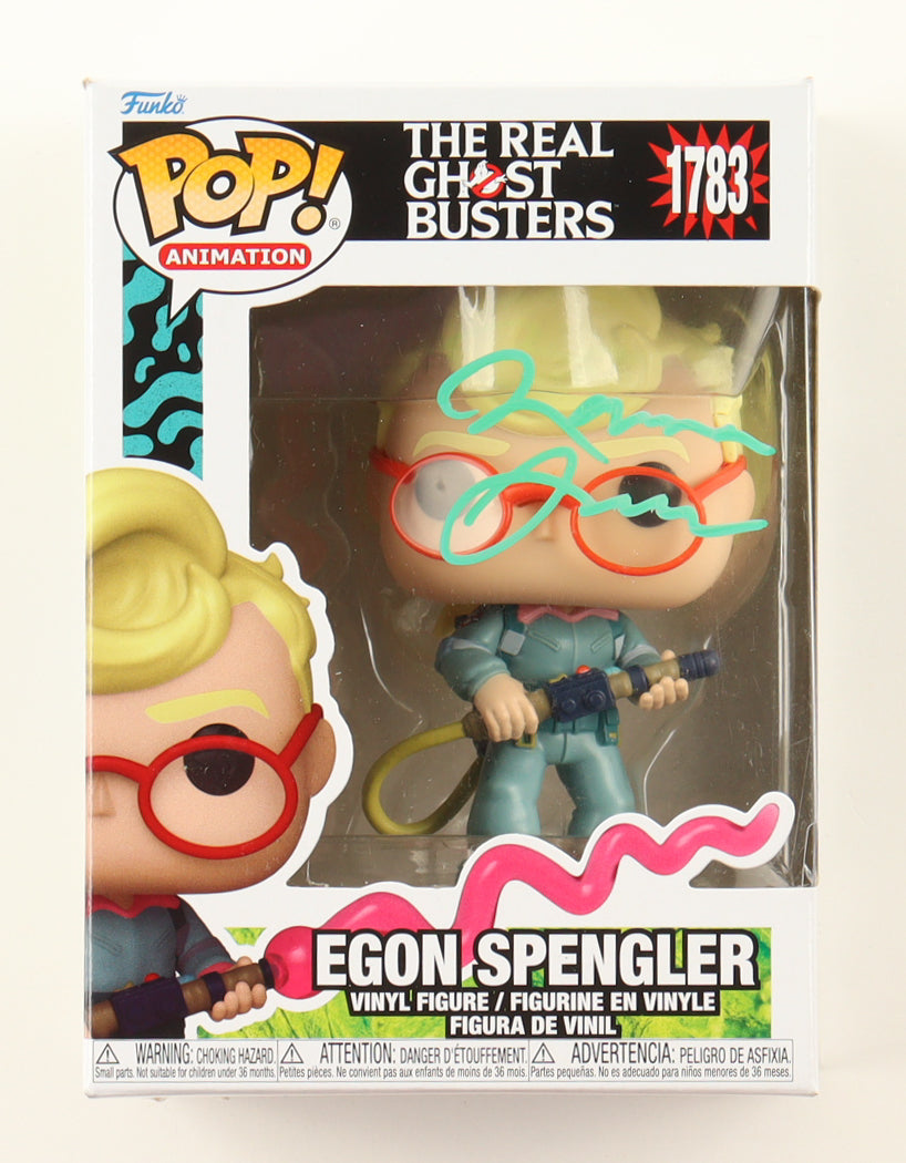 Authentic Maurice LaMarche Autographed The Real Ghostbusters 1783 Egon Spengler Funko Pop ACOA COA