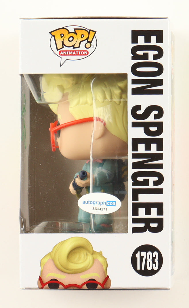 Authentic Maurice LaMarche Autographed The Real Ghostbusters 1783 Egon Spengler Funko Pop ACOA COA