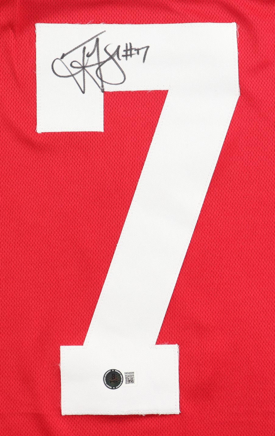 Ted Ginn Jr. Ohio State Signed Jersey (Beckett)