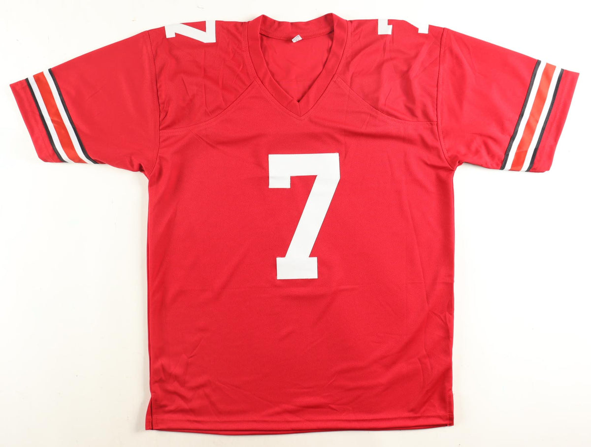 Ted Ginn Jr. Ohio State Signed Jersey (Beckett)