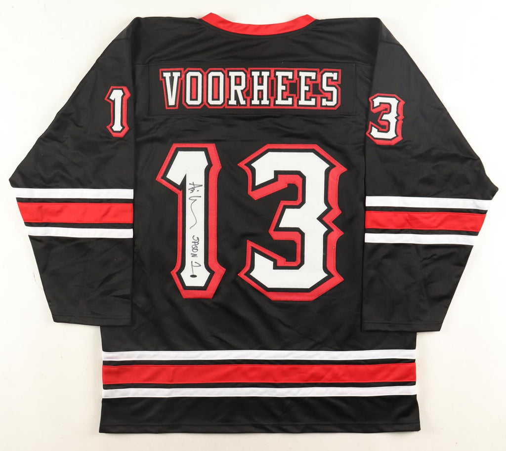 Ari Lehman Autographed Jersey Inscribed “Jason 1” | Friday the 13th Memorabilia | OKAuthentics Certified