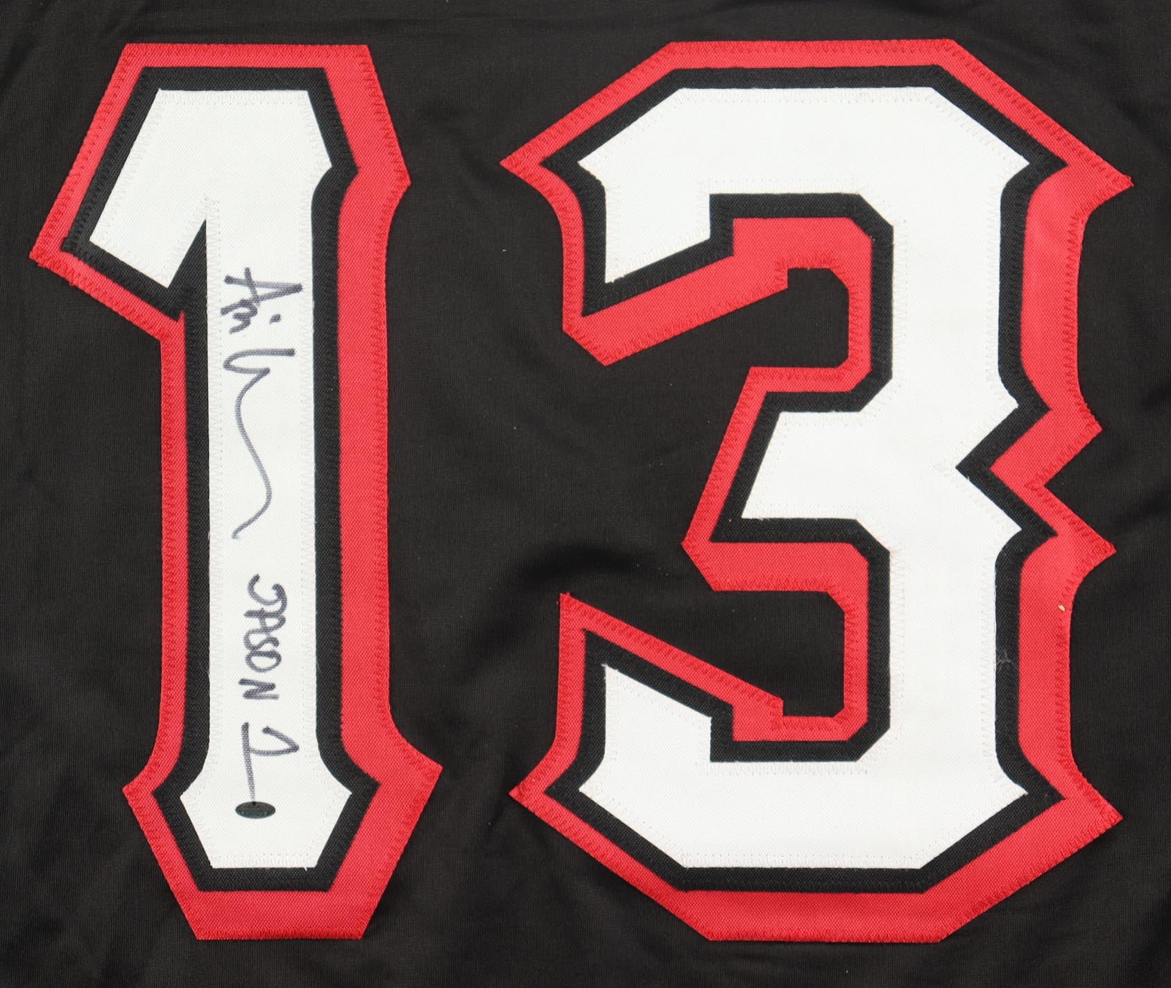 Ari Lehman Autographed Jersey Inscribed “Jason 1” | Friday the 13th Memorabilia | OKAuthentics Certified