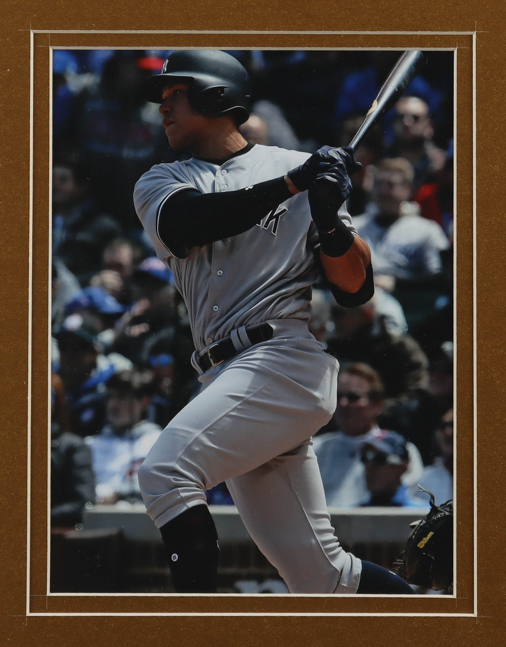 Aaron Judge Custom Framed Jersey Display with Uniform Pin & Name Plaque