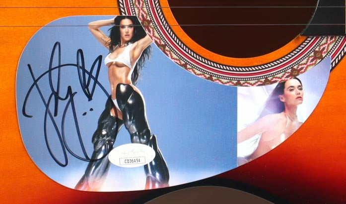 Katy Perry Signed 38" Acoustic Guitar (JSA)
