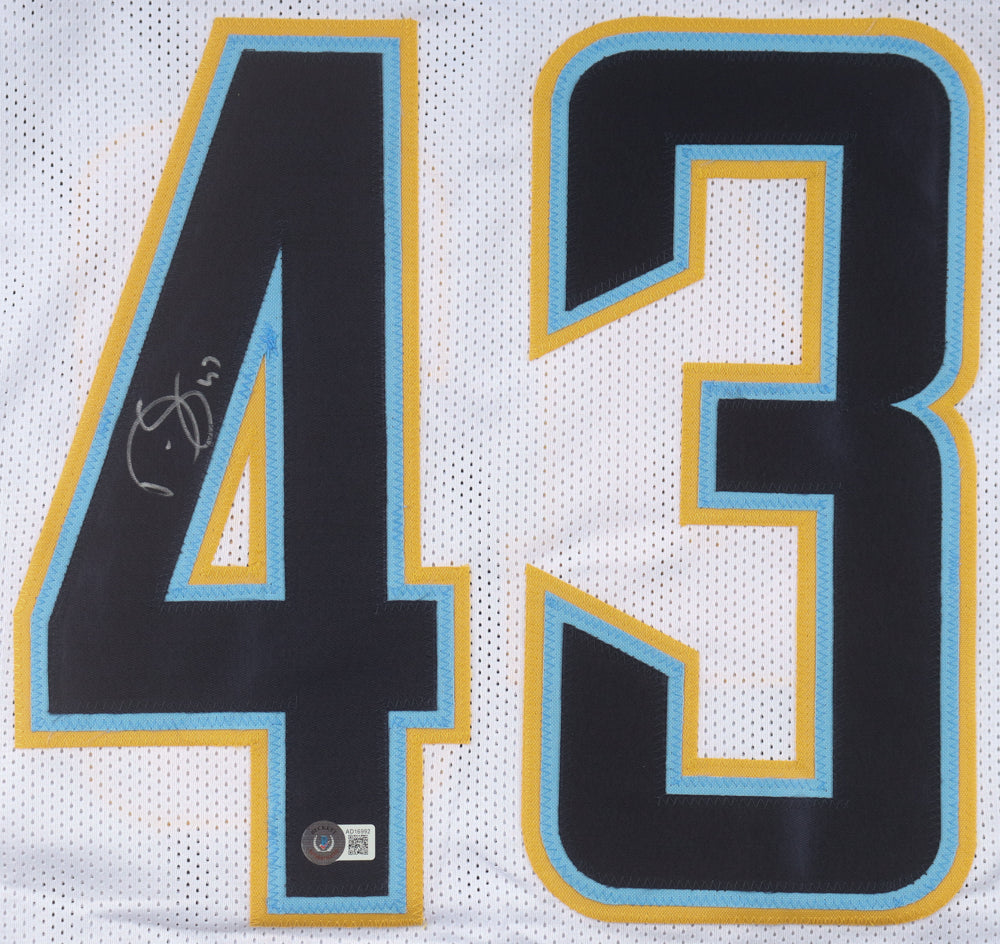 Darren Sproles Autographed Los Angeles Chargers Football Jersey | Beckett Certified Signature | NFL Memorabilia