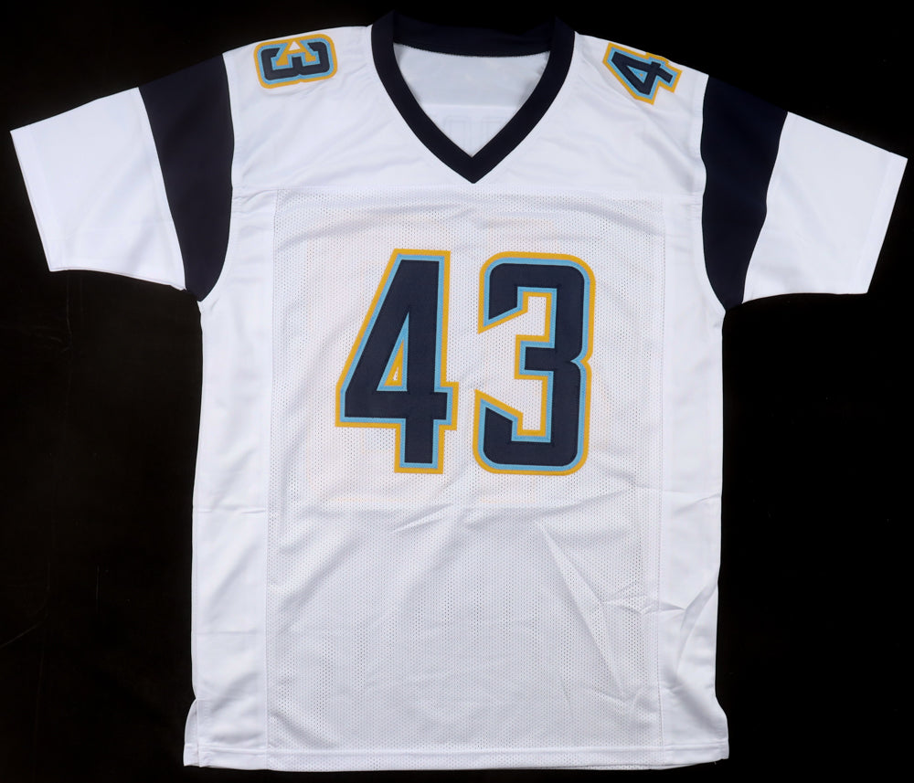 Darren Sproles Autographed Los Angeles Chargers Football Jersey | Beckett Certified Signature | NFL Memorabilia